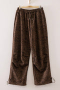 Leopard Parachute Pants