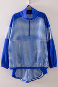 Stripe Active Top & Shorts Set