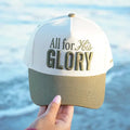 All for his glory dad hat