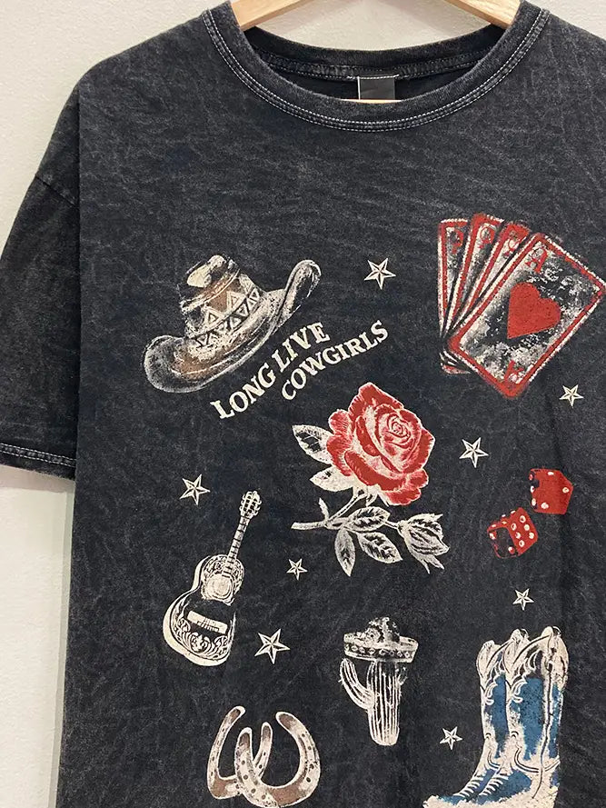 Western Collage Tee