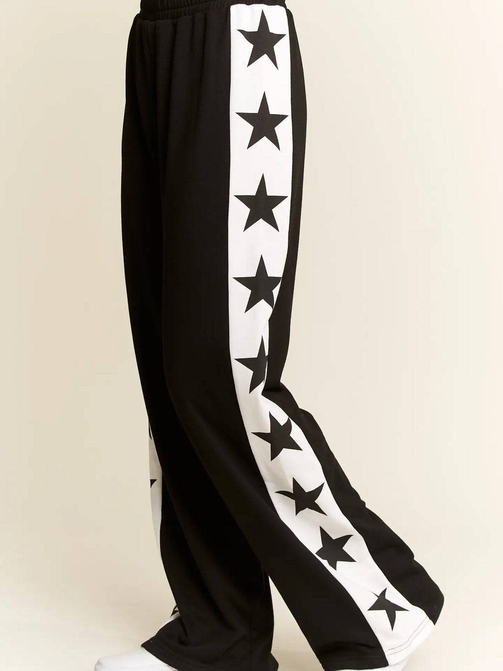 Star striped sweatpants