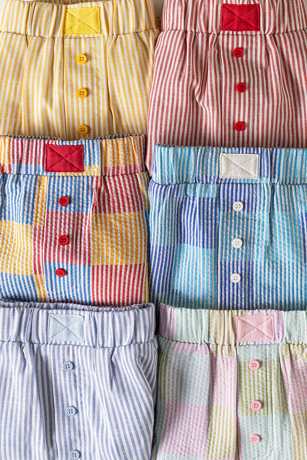 Striped & Checker Boxer Shorts