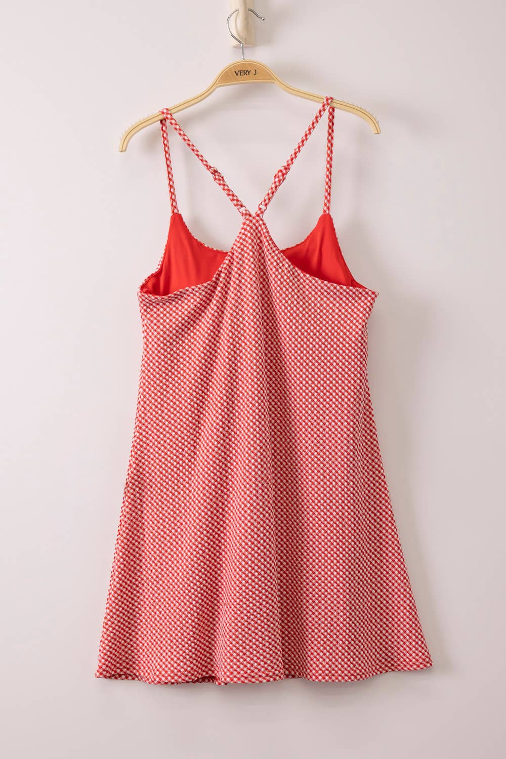 Checkered Activewear Tennis Dress