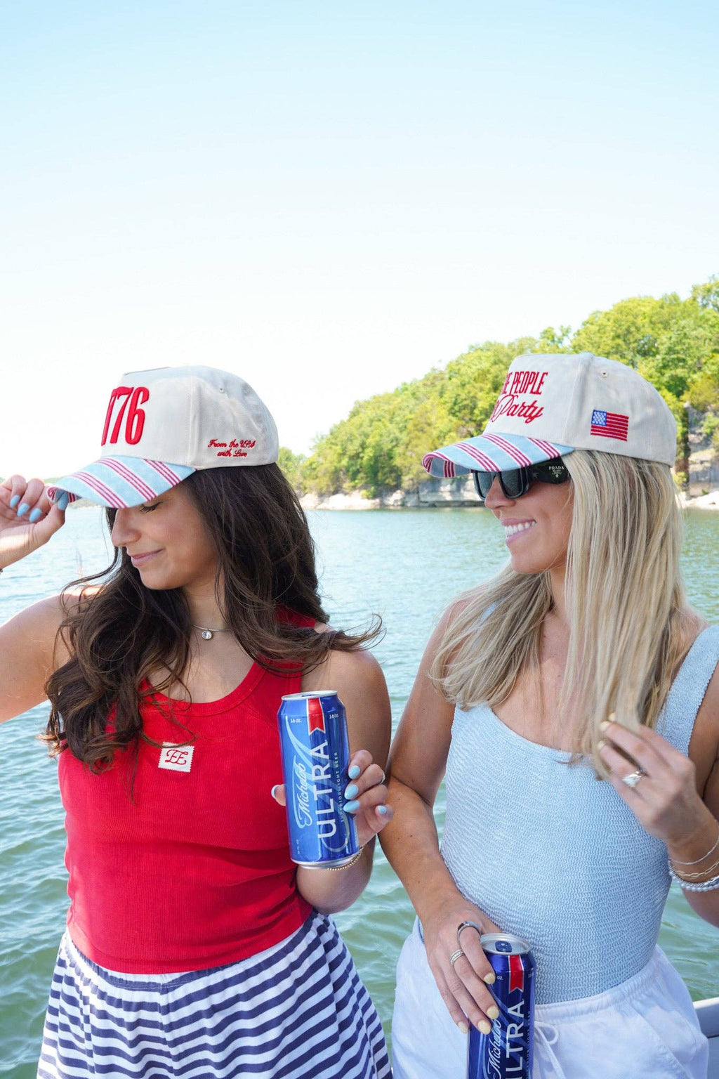 We the People like to Party - Americana Stripe Hat