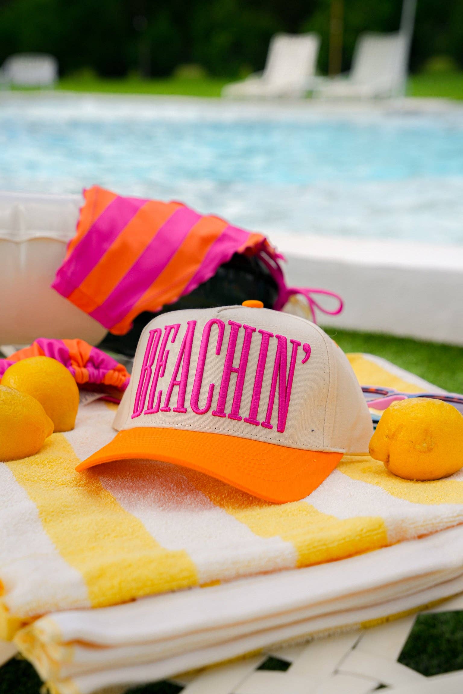 BEACHIN' TRUCKER HAT