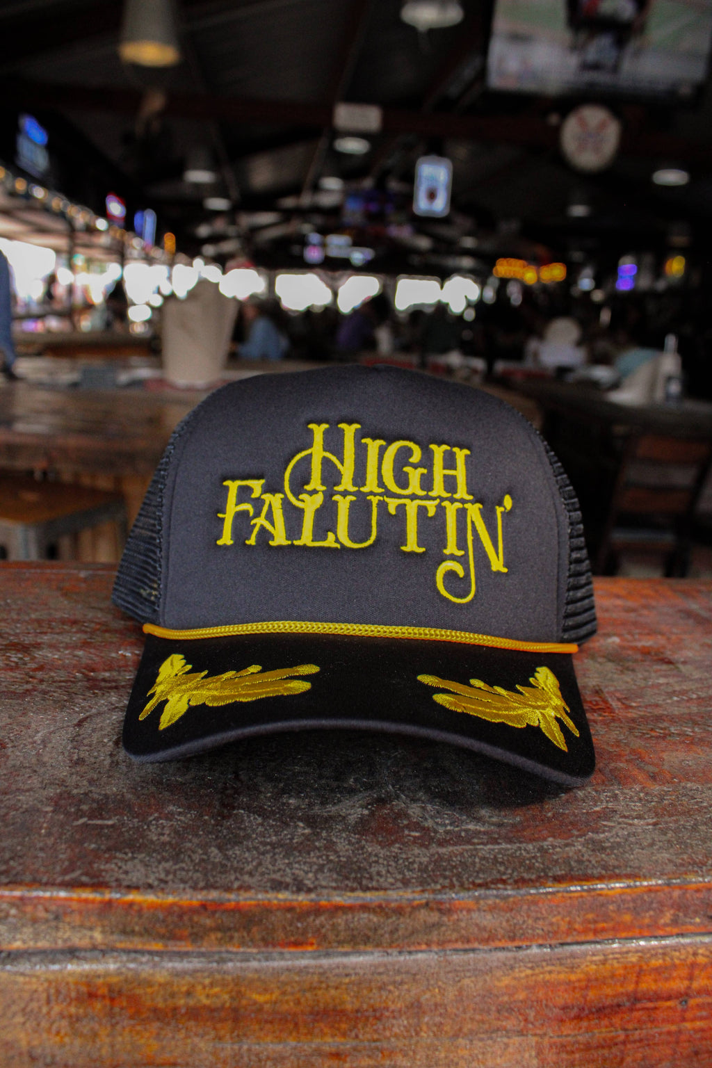 HIGH FALUTIN' TRUCKER HAT