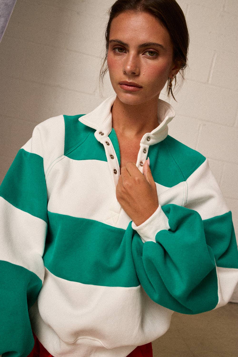 Everly Striped Pullover