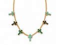 Turquoise Cross Necklace