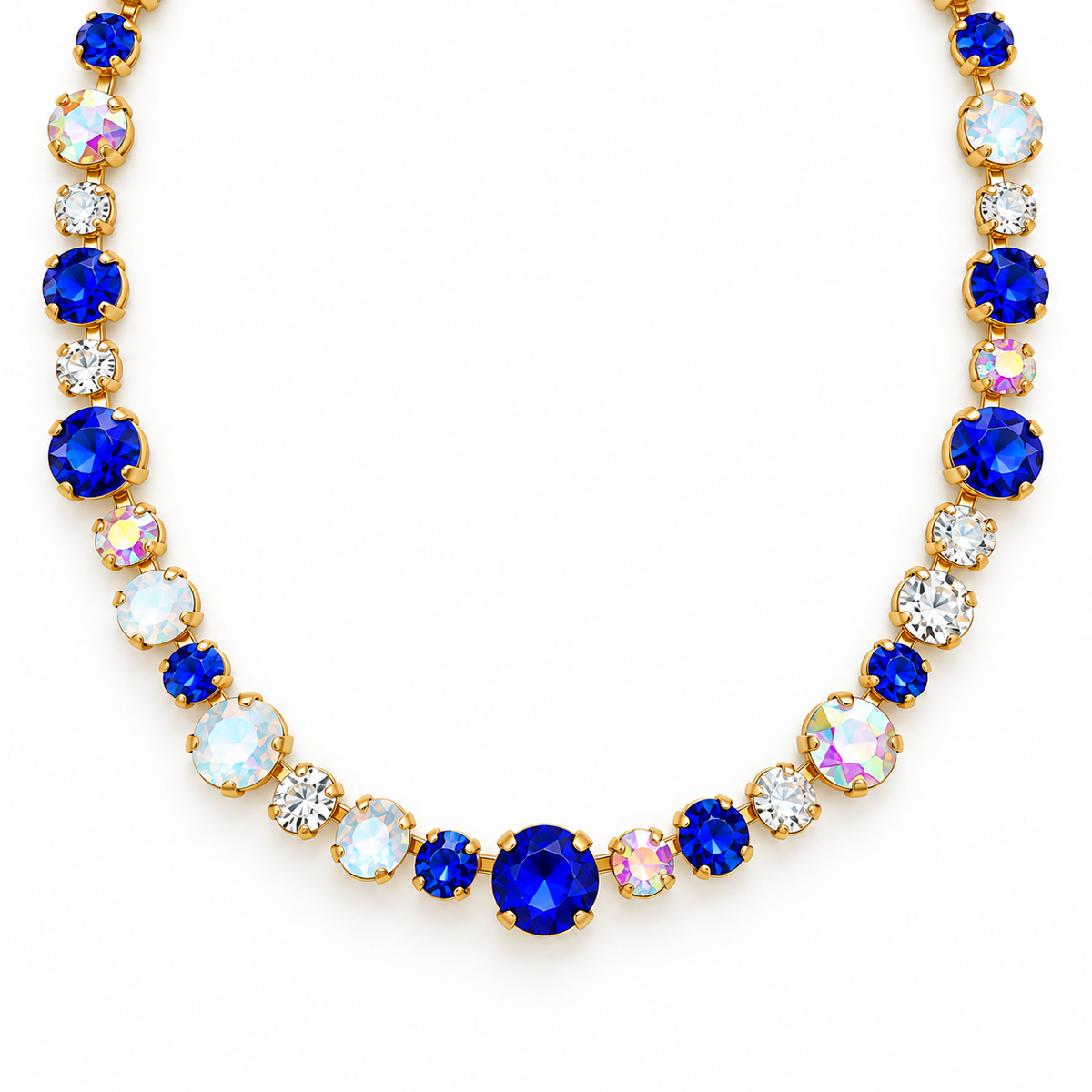 Blue Game Day Necklace