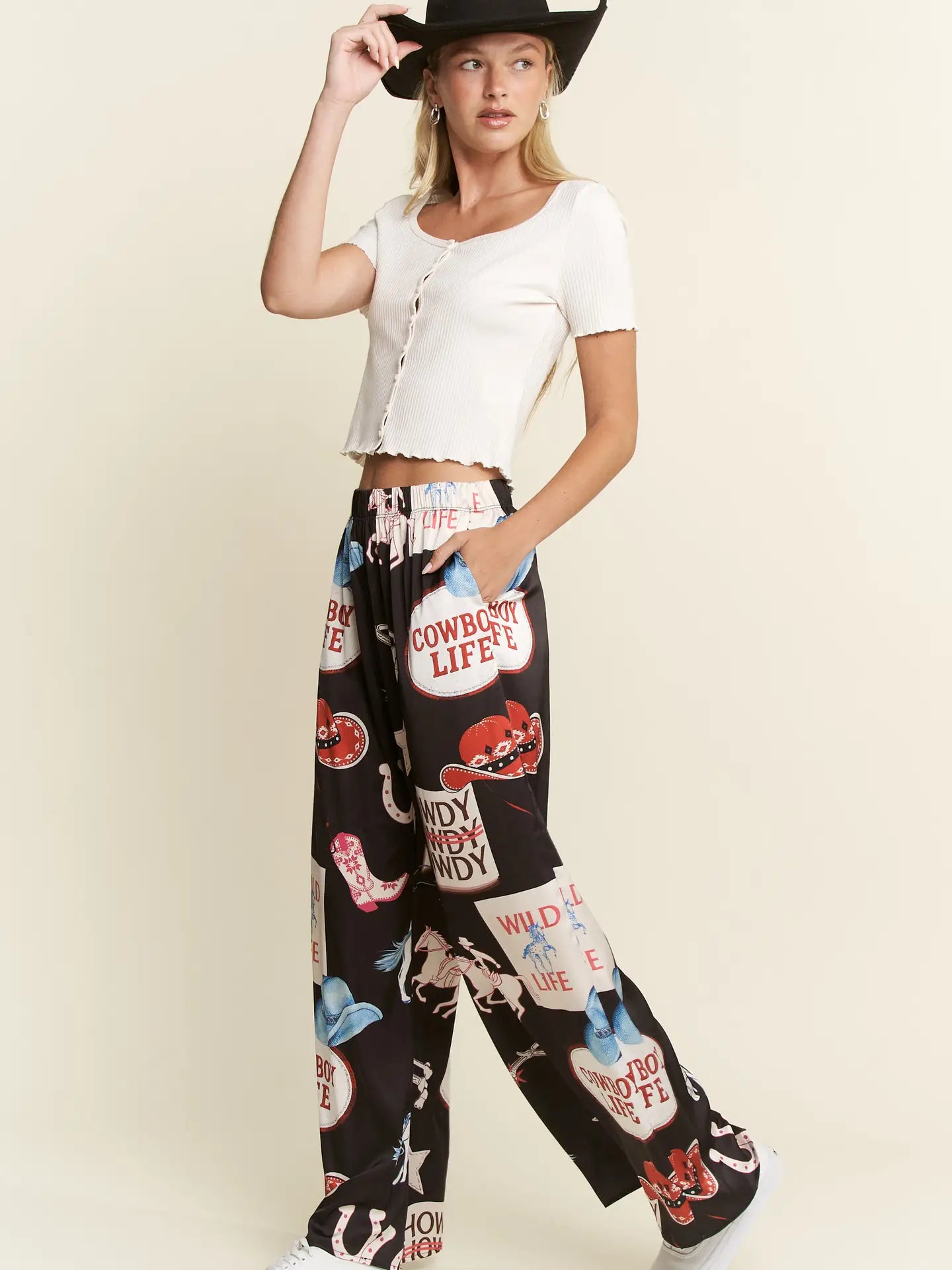 Cowboy party pants