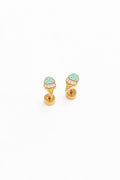Ice Cream Stud Earrings - Hypoallergenic, Flat Back, Girl