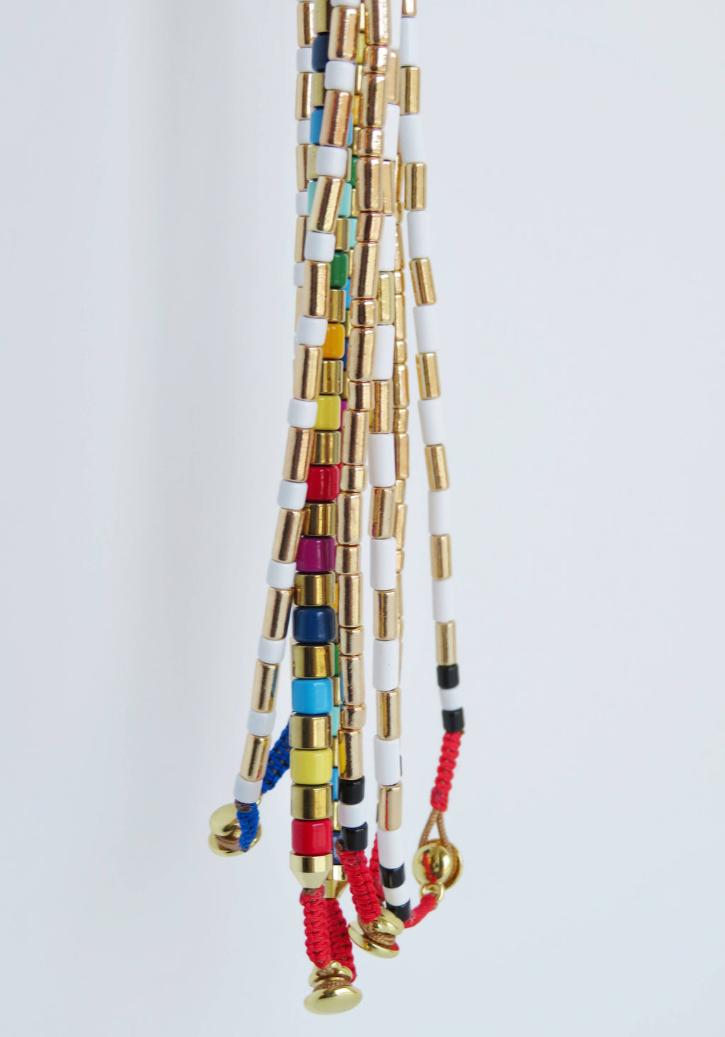 Enamel Tube Necklaces