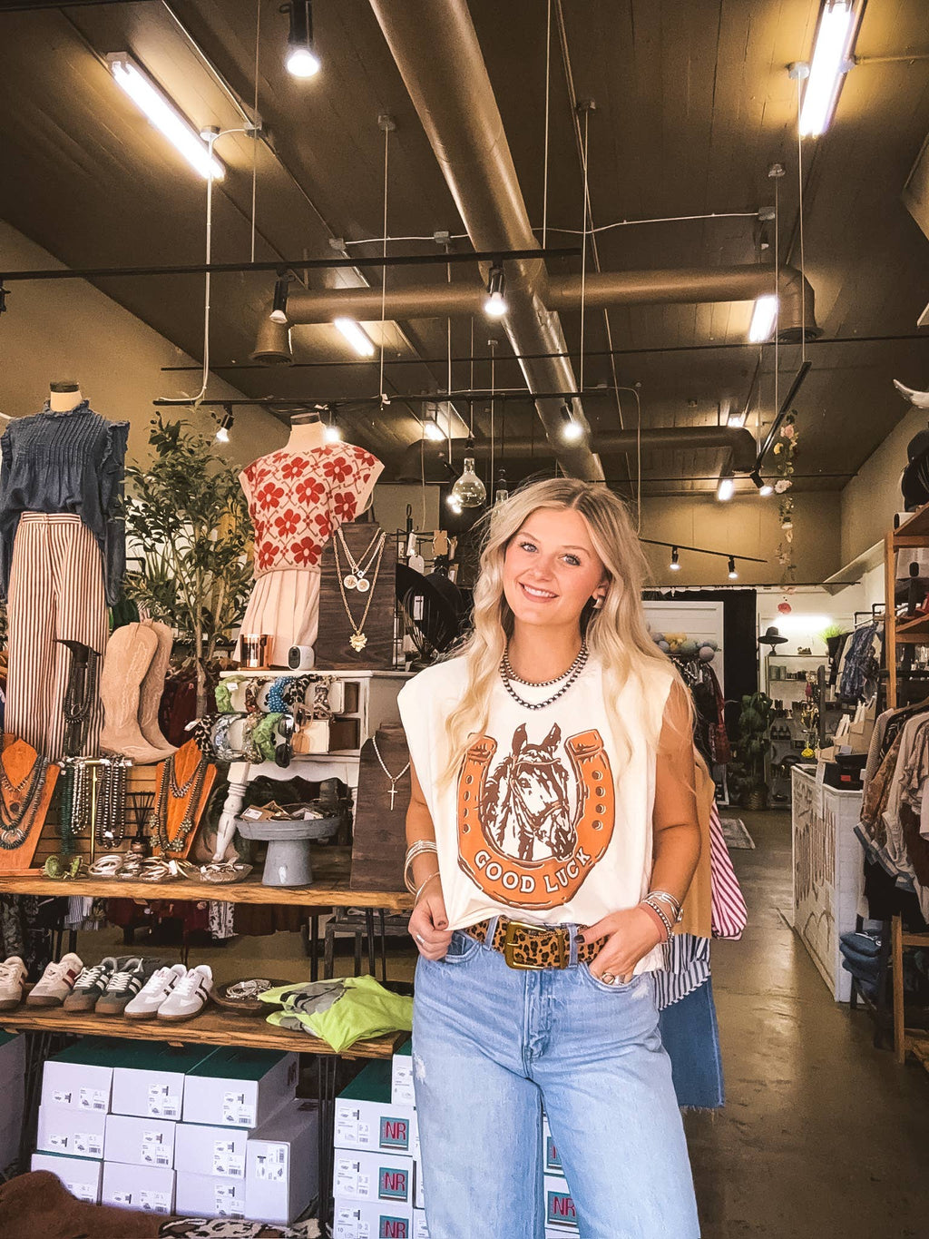 Good Luck Pony Boxy Tank