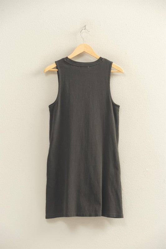 Casual sleeveless mini dress