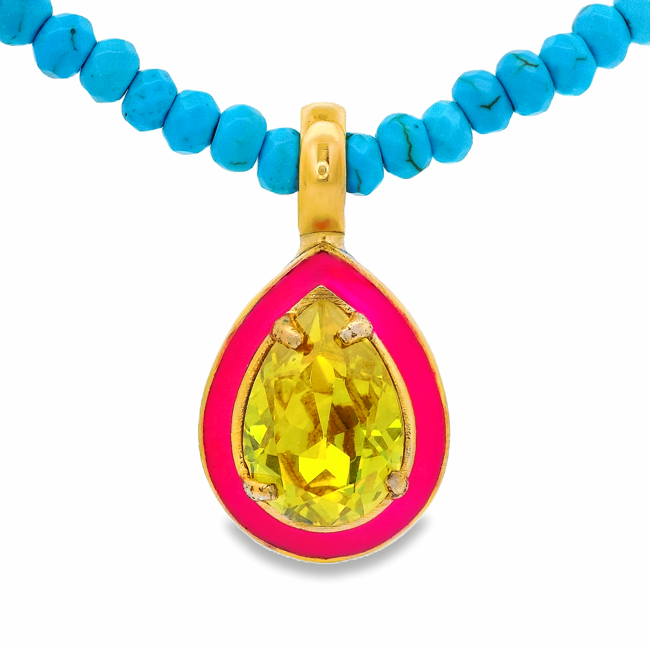Dakota Necklace in Pink