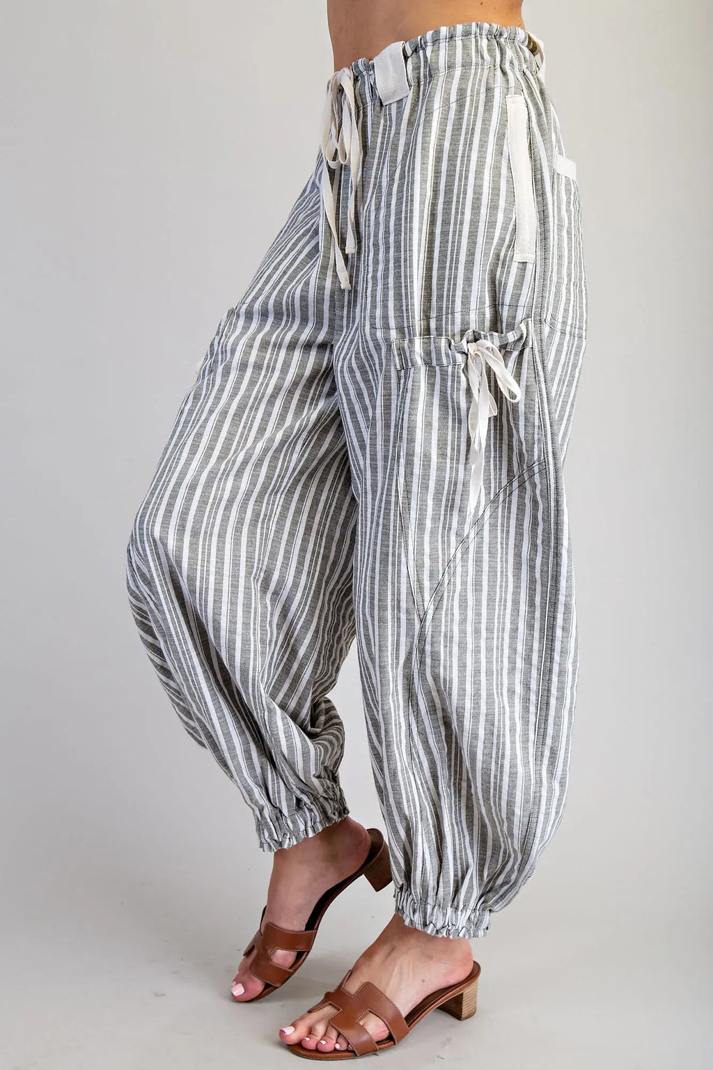Stripped jogger pants