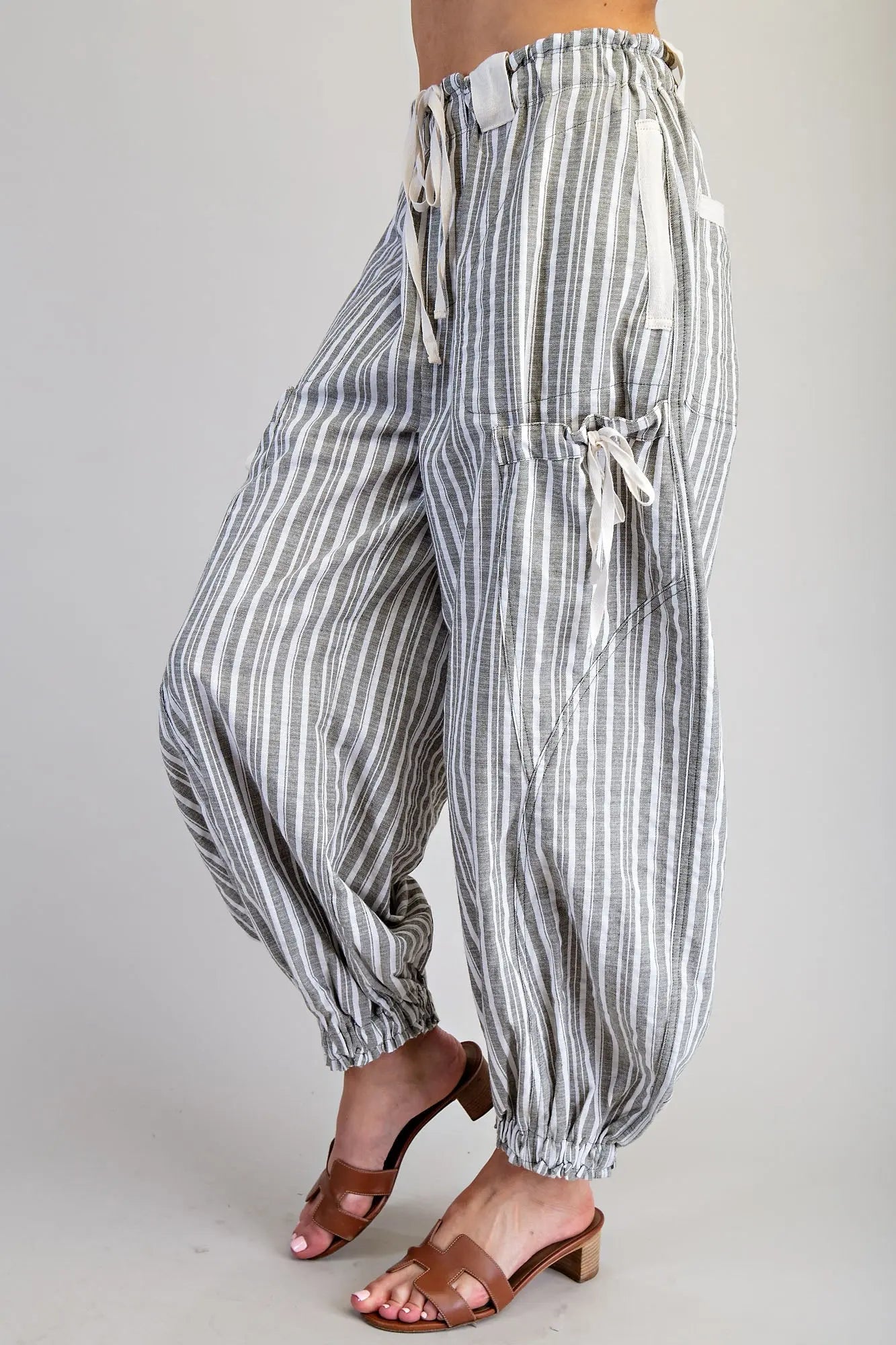 Stripped jogger pants