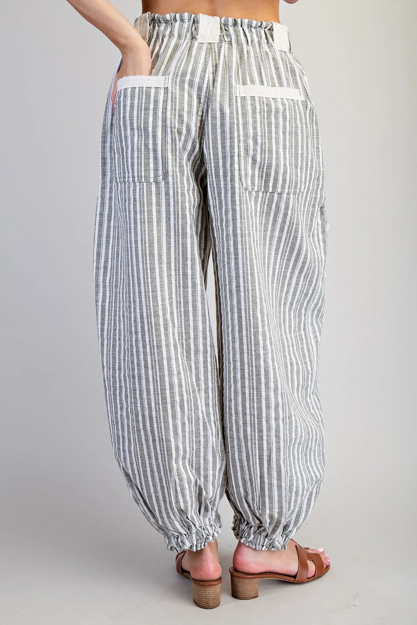 Stripped jogger pants