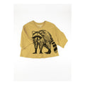 Raccoon Clover Crop Tee