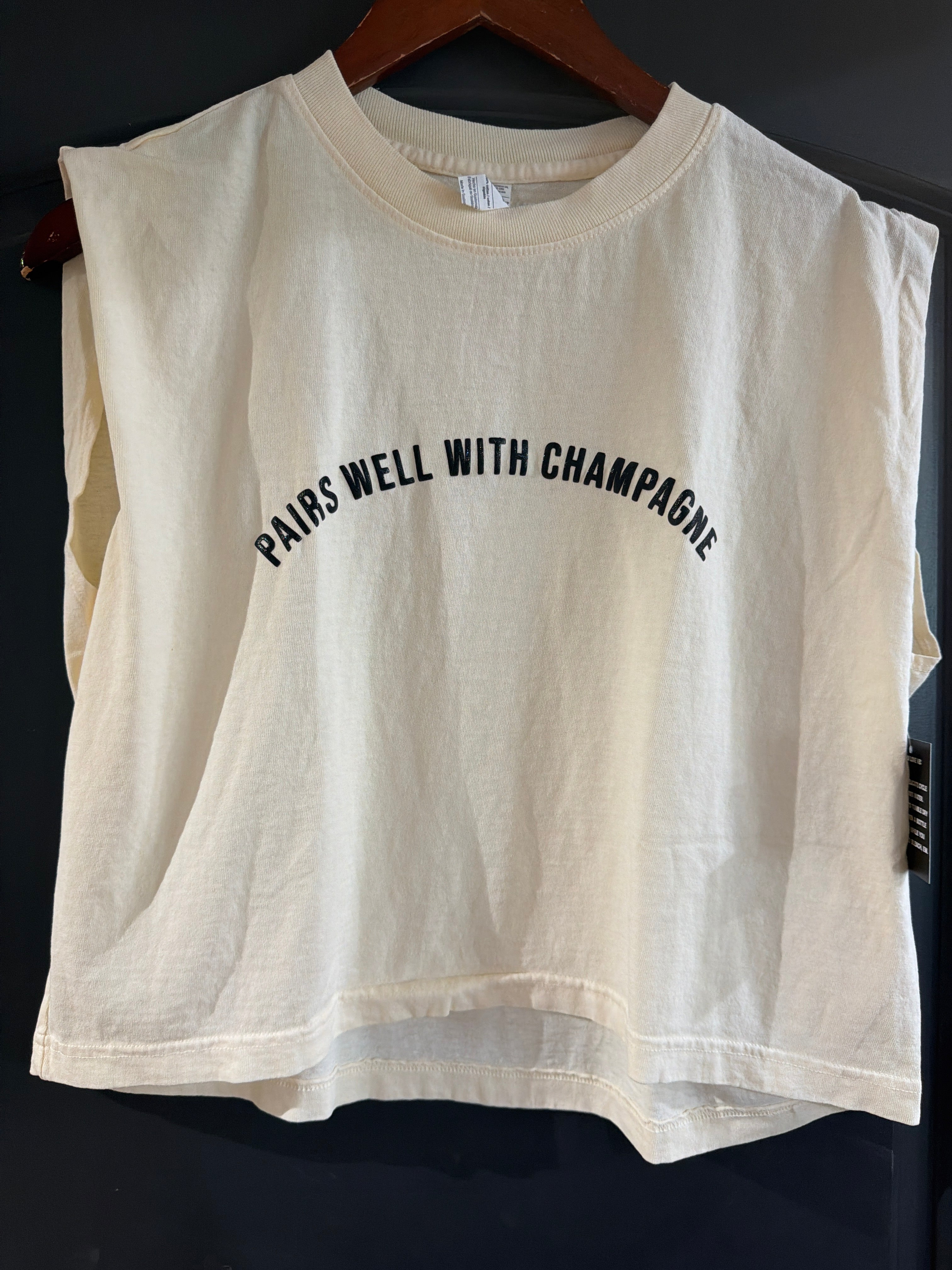 Pairs well with Champagne