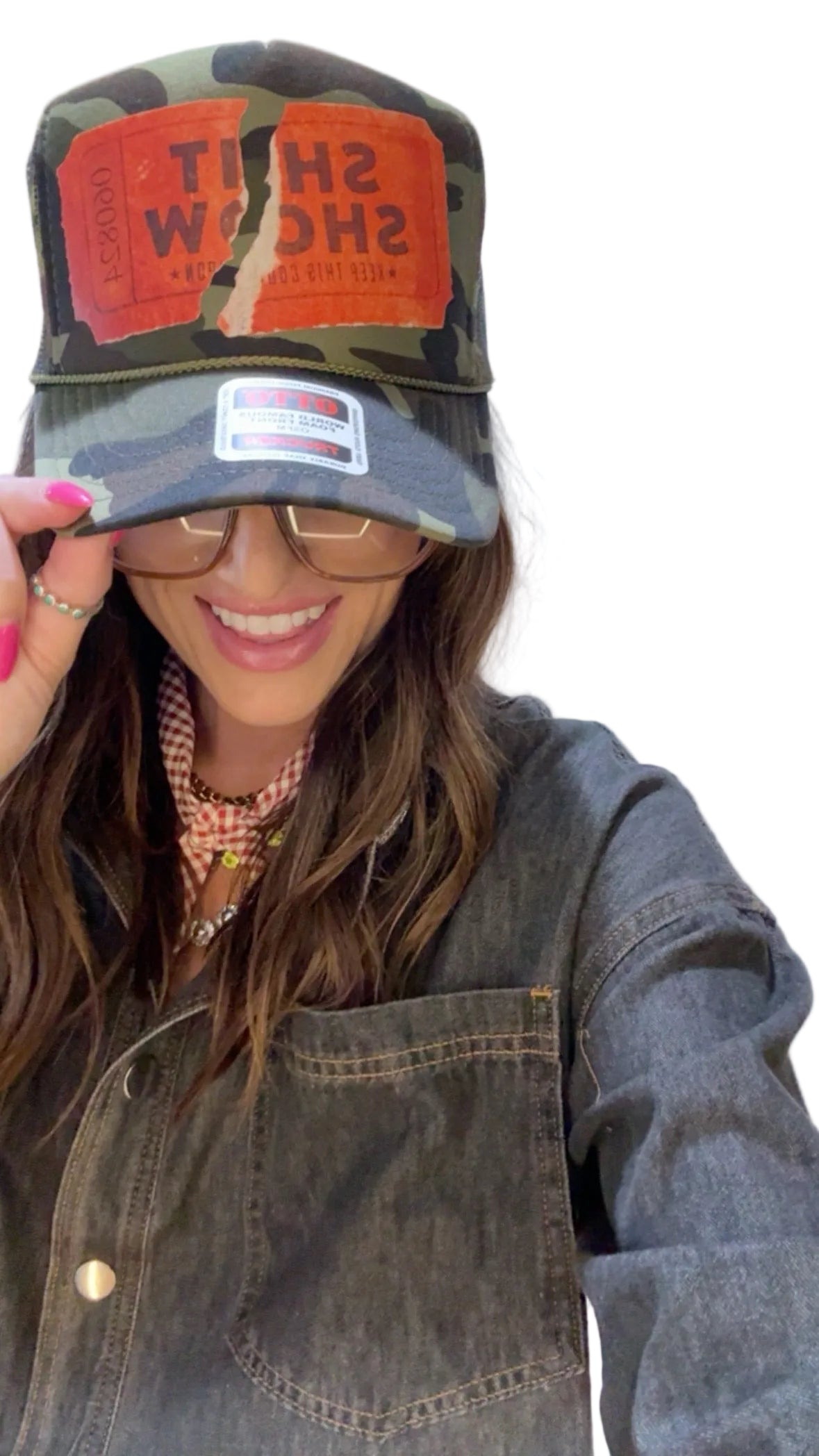 Ticket to the Sh!t Show Trucker Hat 