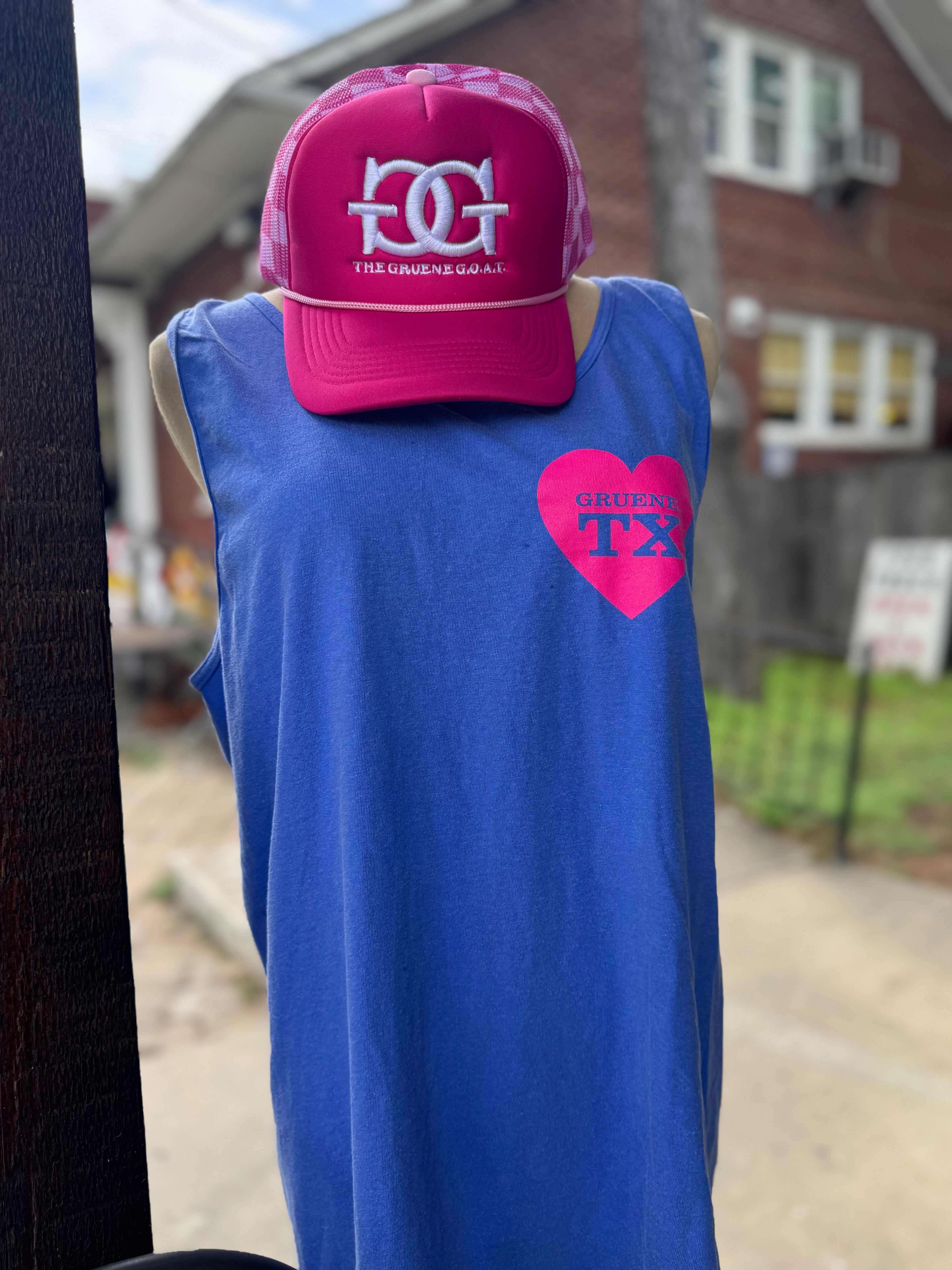 Heart of Gruene tank