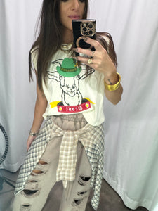 German Goat Boxy Tee