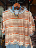Striped Boxy Tee