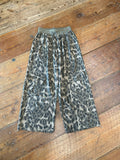 Animal print sweatpants