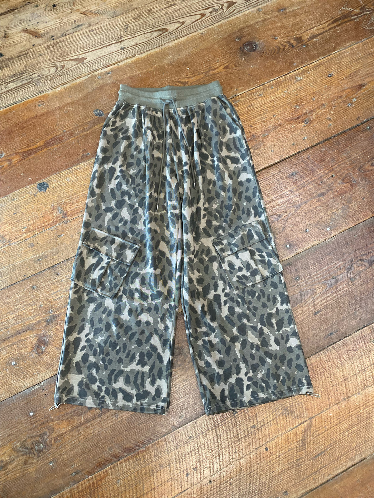 Animal print sweatpants