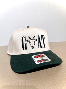 GOAT Logo Embroidered Dad Hat