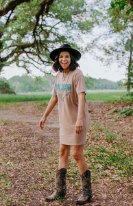 Yeehaw t shirt dress