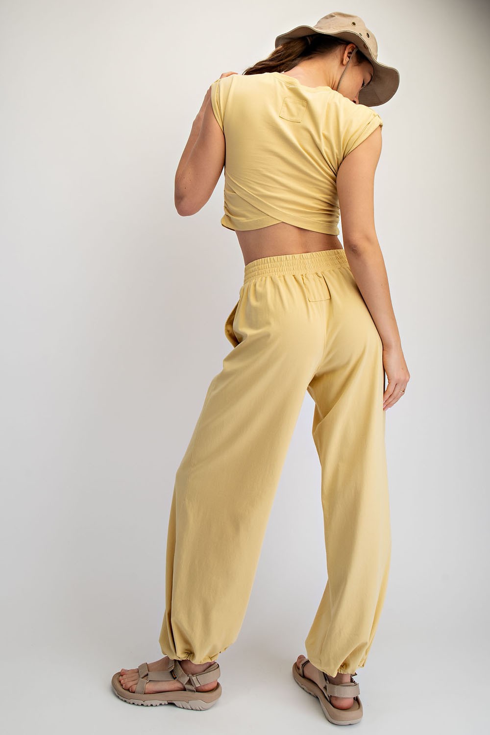 Twisted top pant set