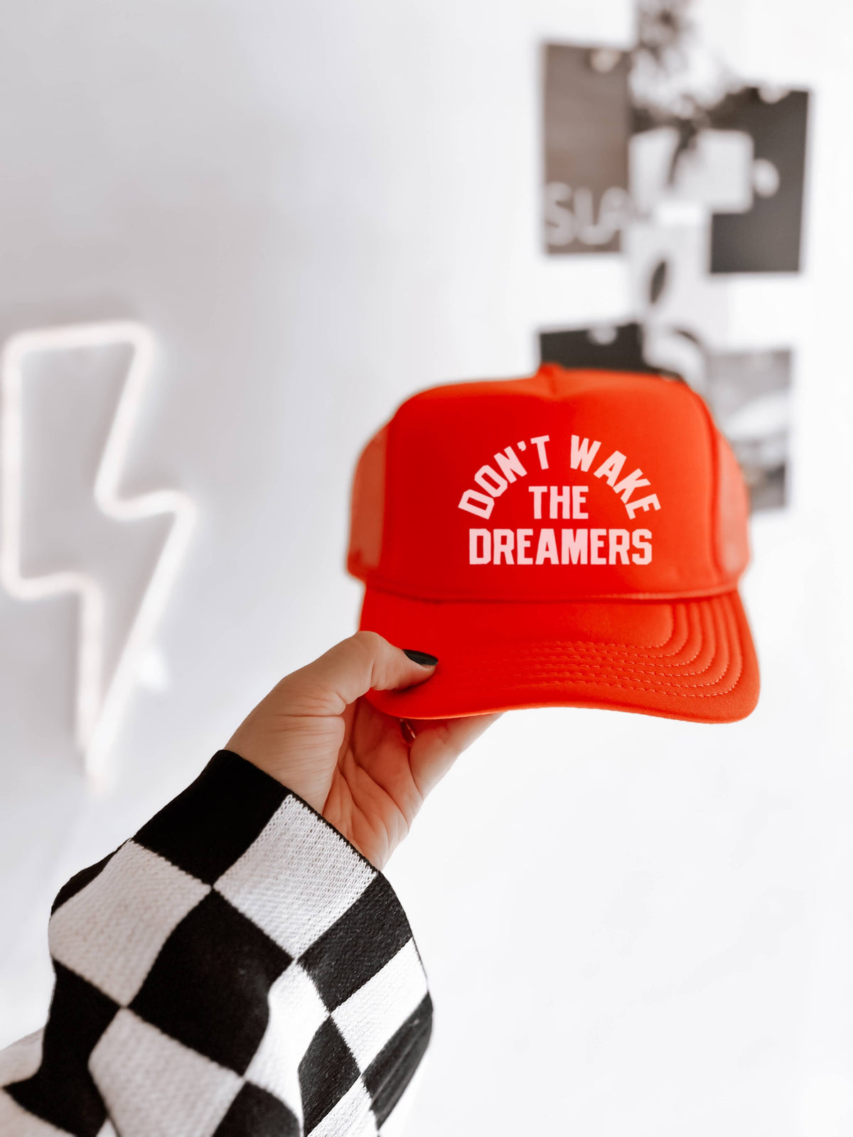 Don’t Wake The Dreamers Trucker hat
