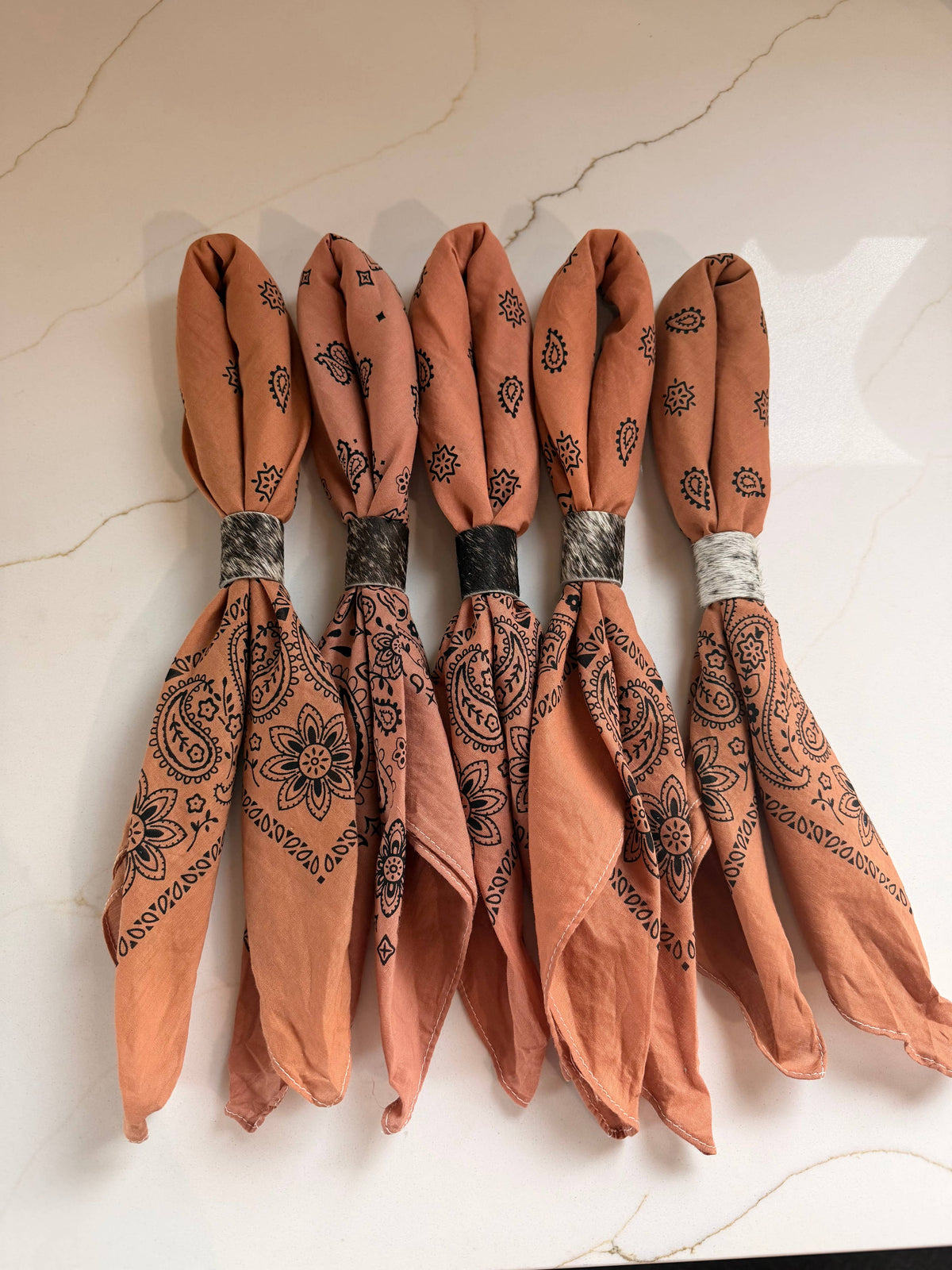 Sienna Hand Dyed Bandana