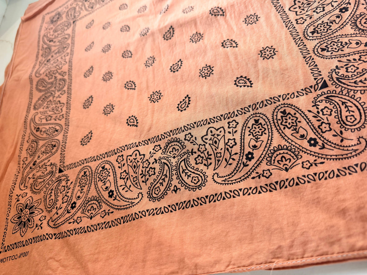 Sienna Hand Dyed Bandana