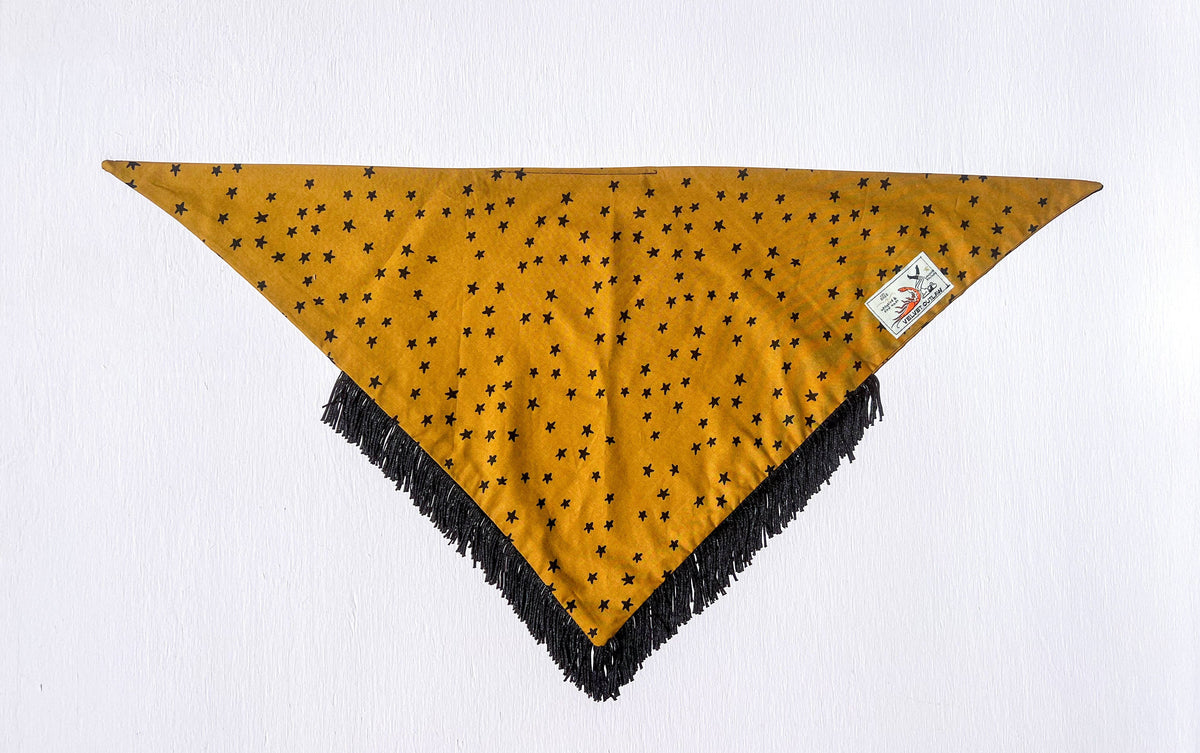 Stars & Checks Fringe Bandanas