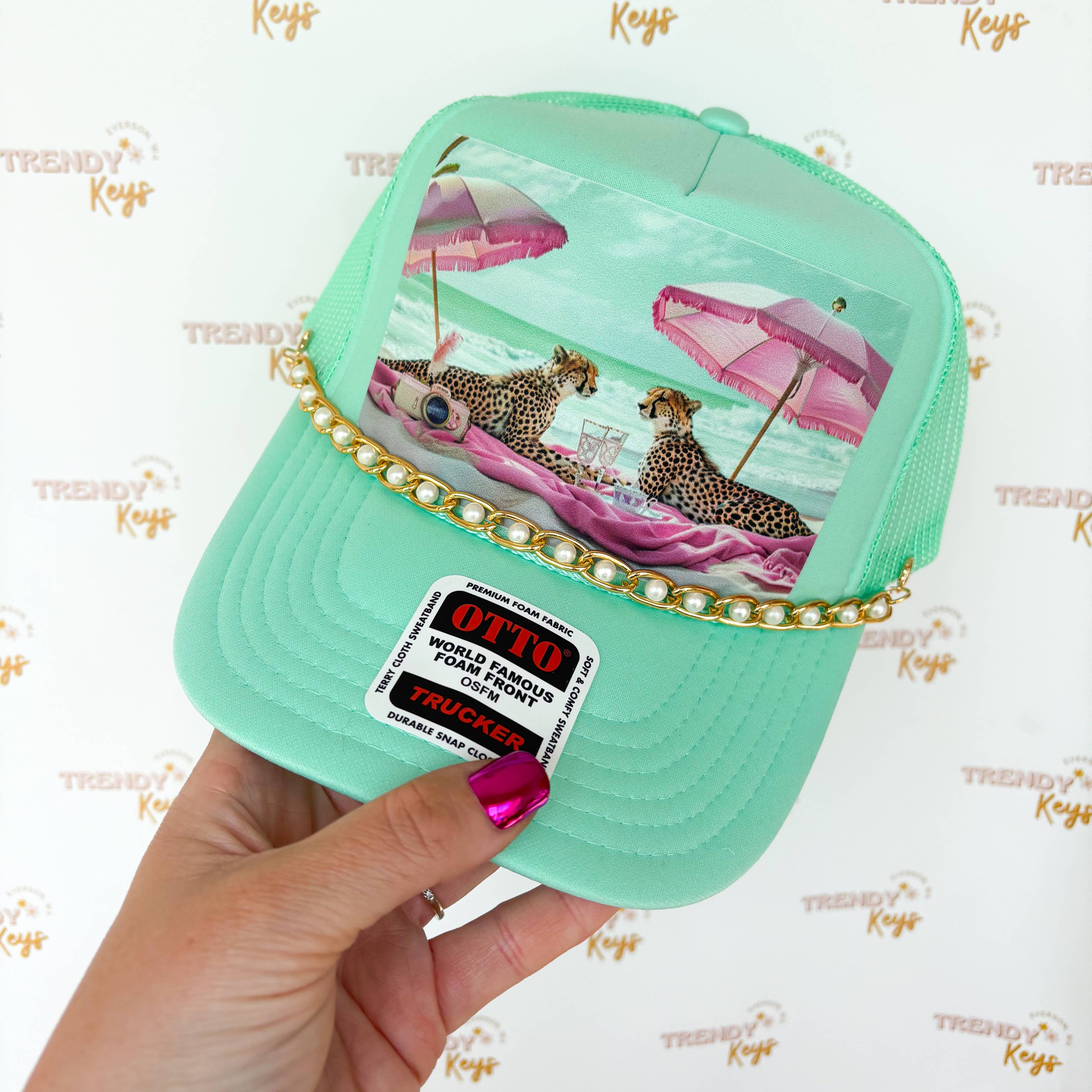 Boujee Beach Day Trucker Hat