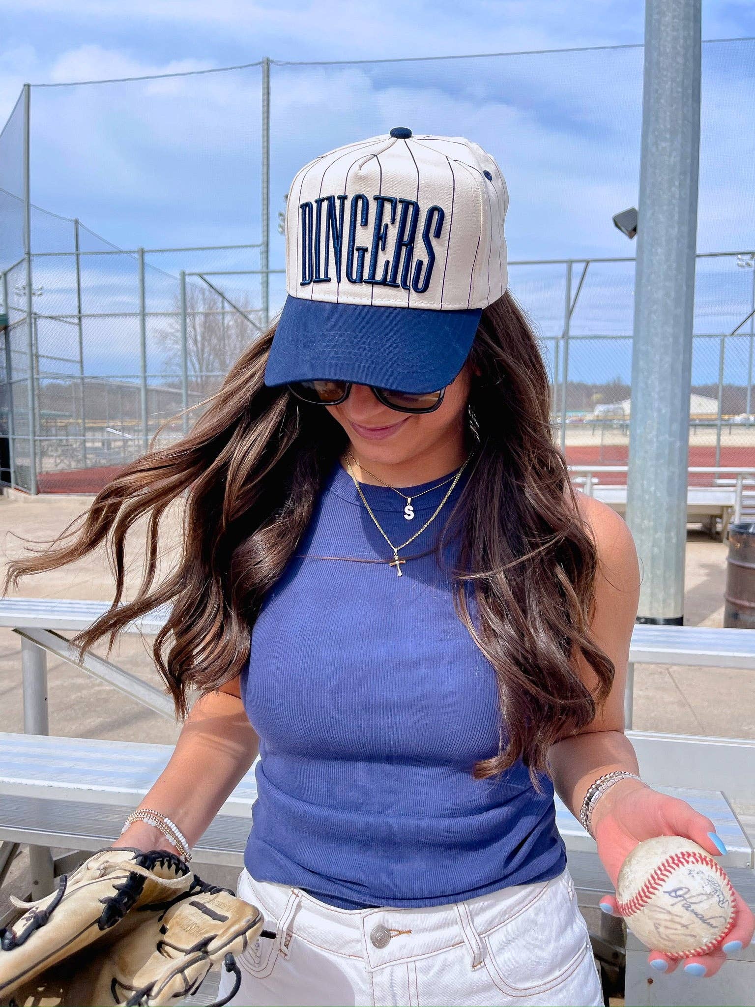Dingers - Stripe Vintage Trucker Hat