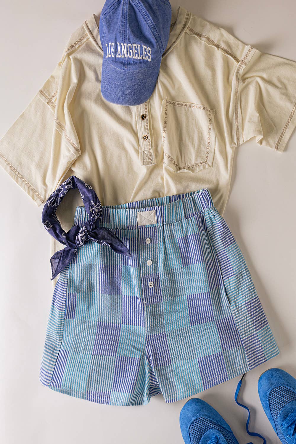 Striped & Checker Boxer Shorts
