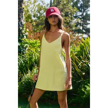 Butter yellow romper