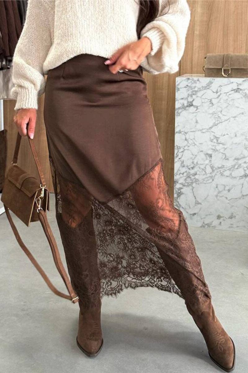 Asymmetrical Layered Skirt