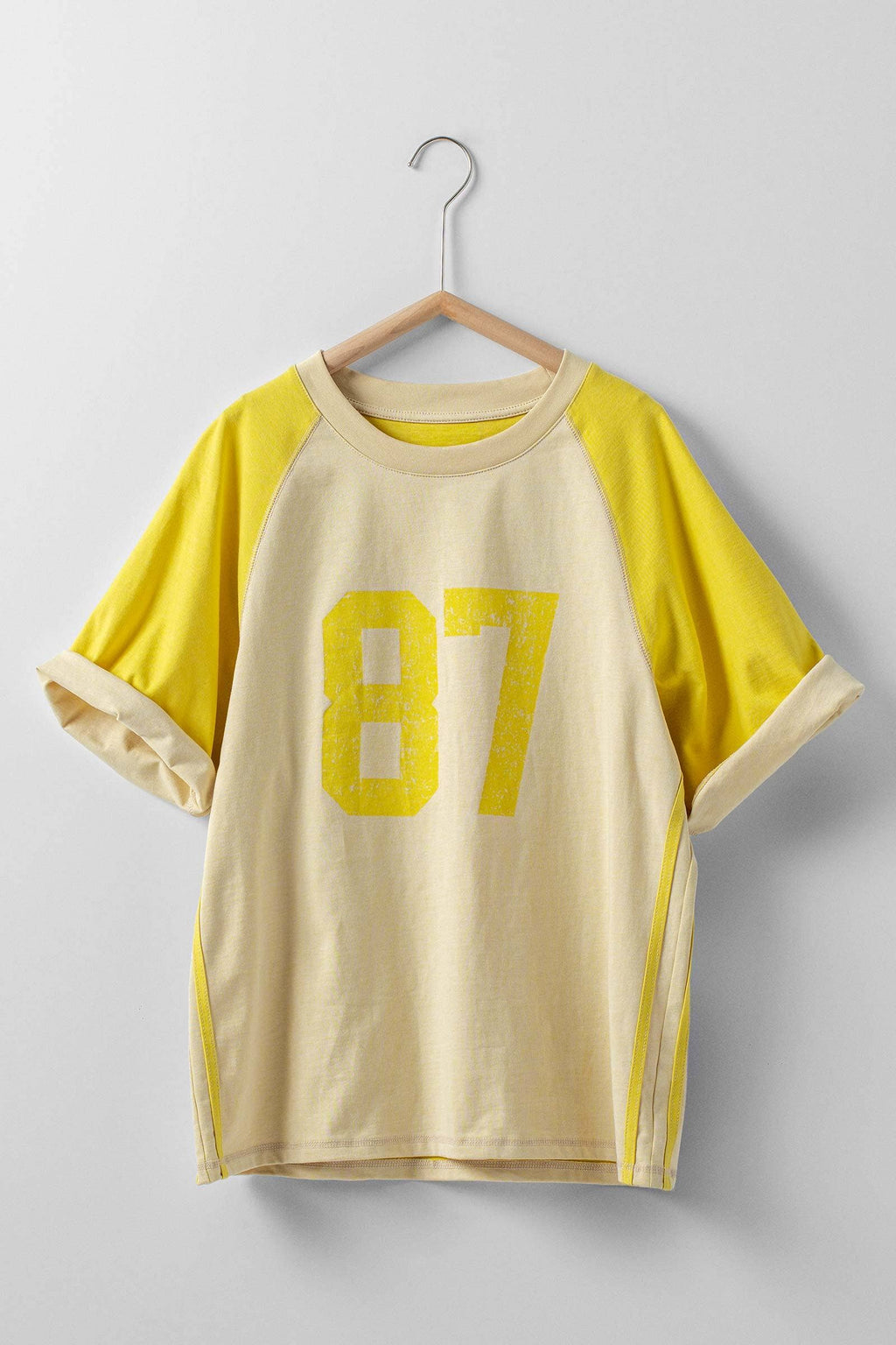 Vintage Varsity Graphic Raglan Sleeve Tee