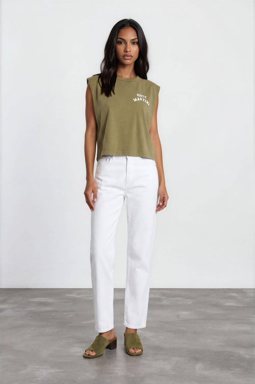 Boxy dirty martini tank