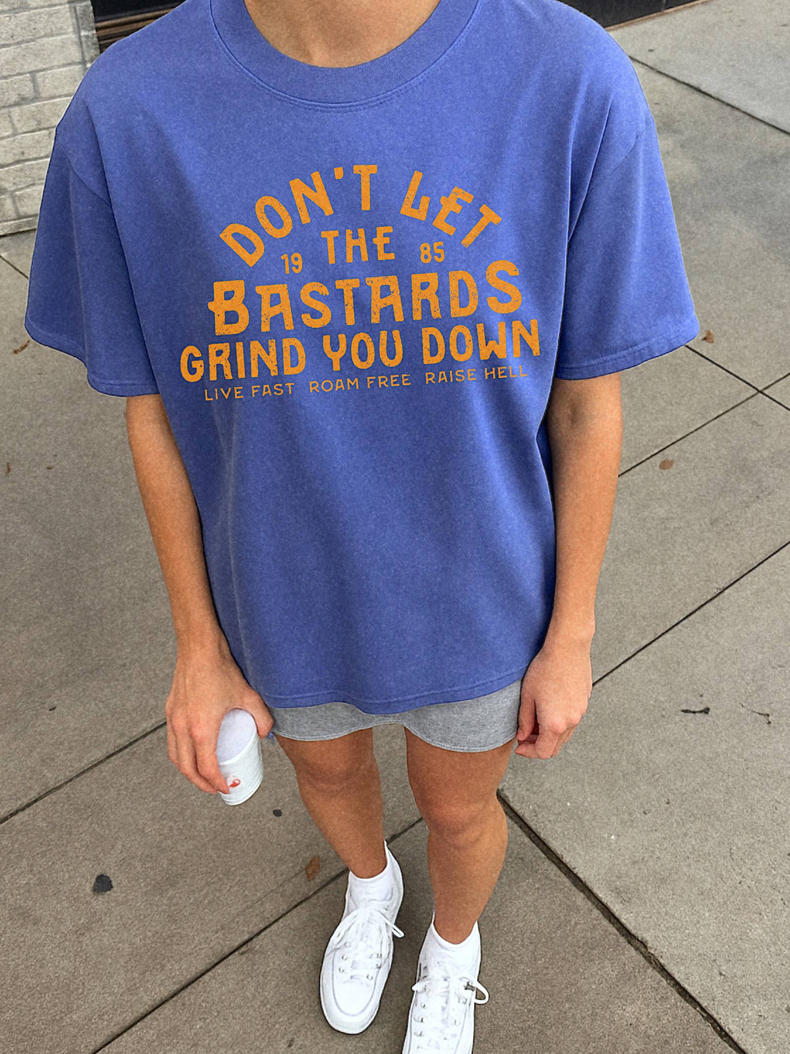 Don't let the bastards womens graphic tee