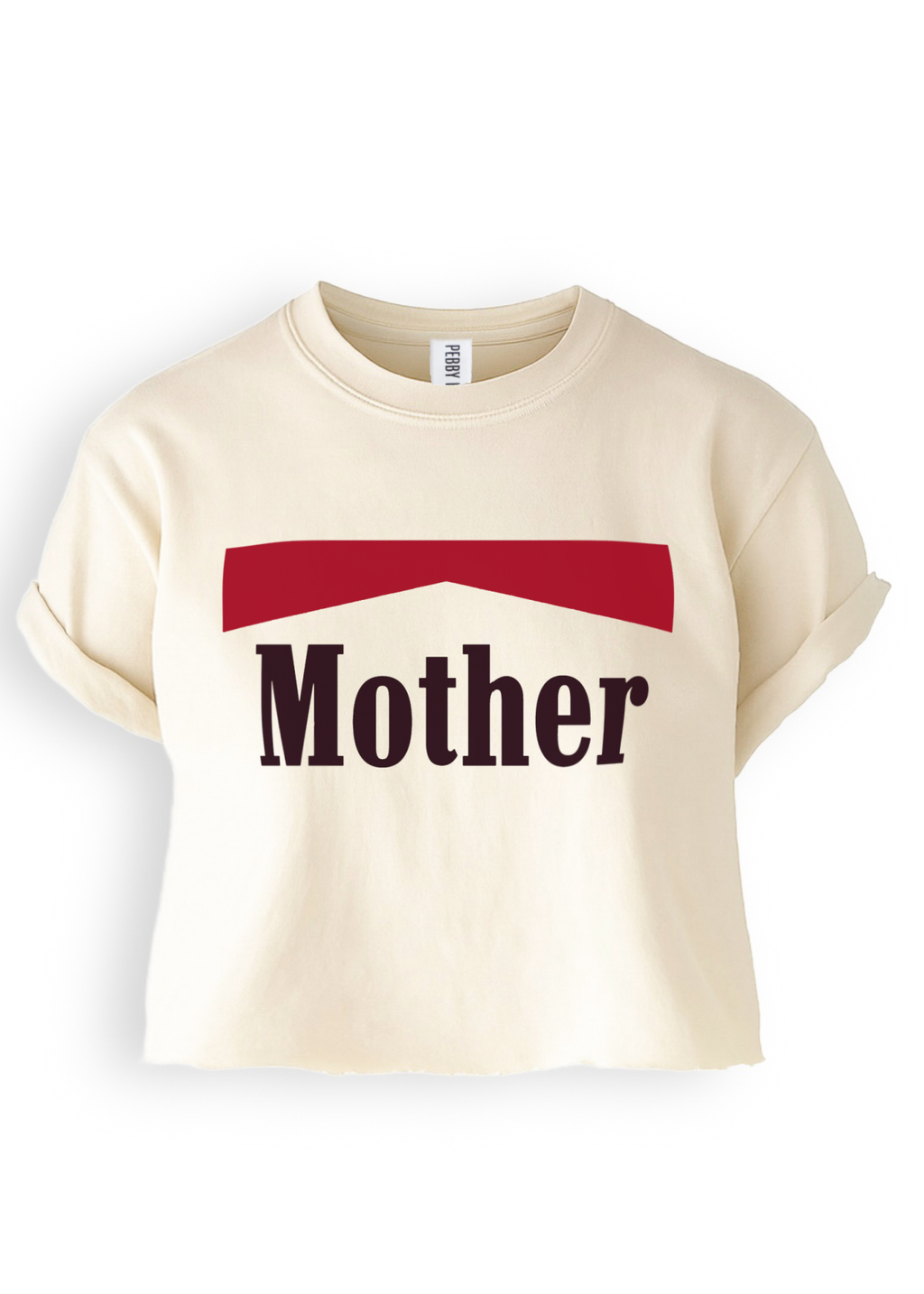 CROPPED VINTAGE MOTHER GRAPHIC TEE