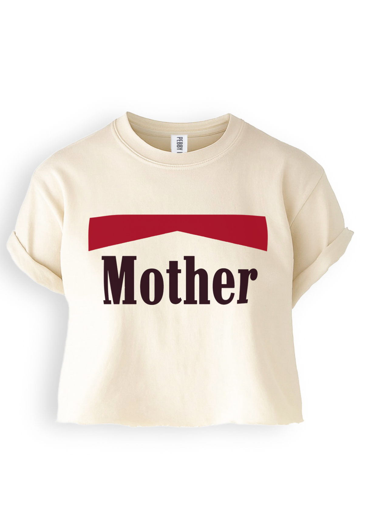 CROPPED VINTAGE MOTHER GRAPHIC TEE