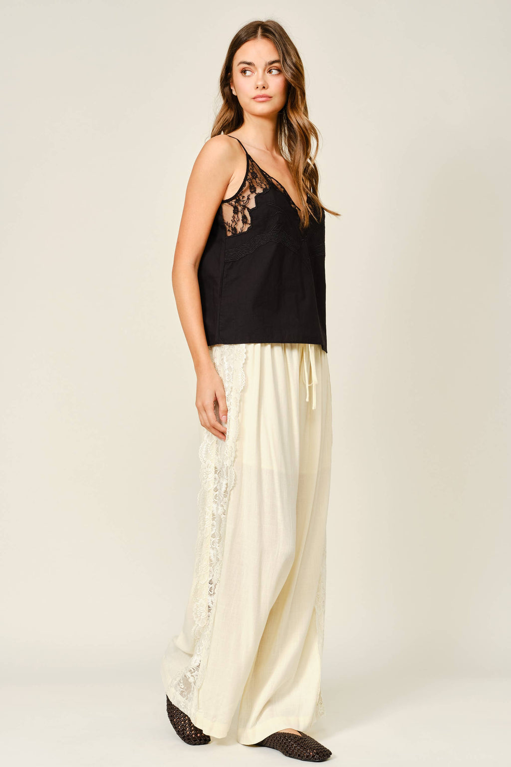 LACE DETAIL CAMI