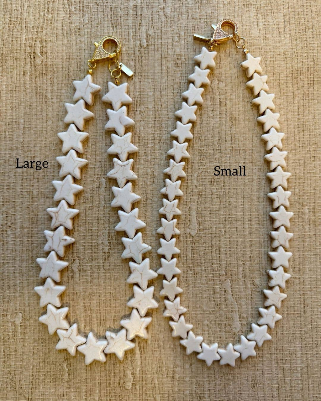 Star Necklace - Large - Coconut