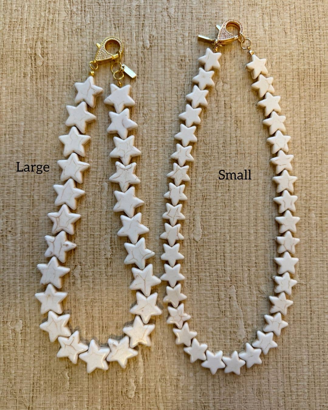 Star Necklace - Large - Coconut